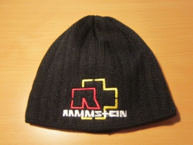Rammstein, zimná čiapka, čierna 100%akryl (univerzálna veľkosť)